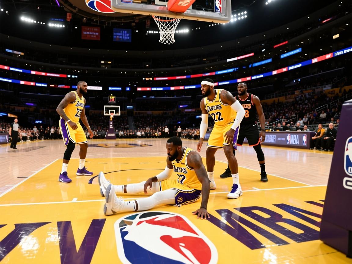 NBA西部强队湖人遭遇五连败  第2张